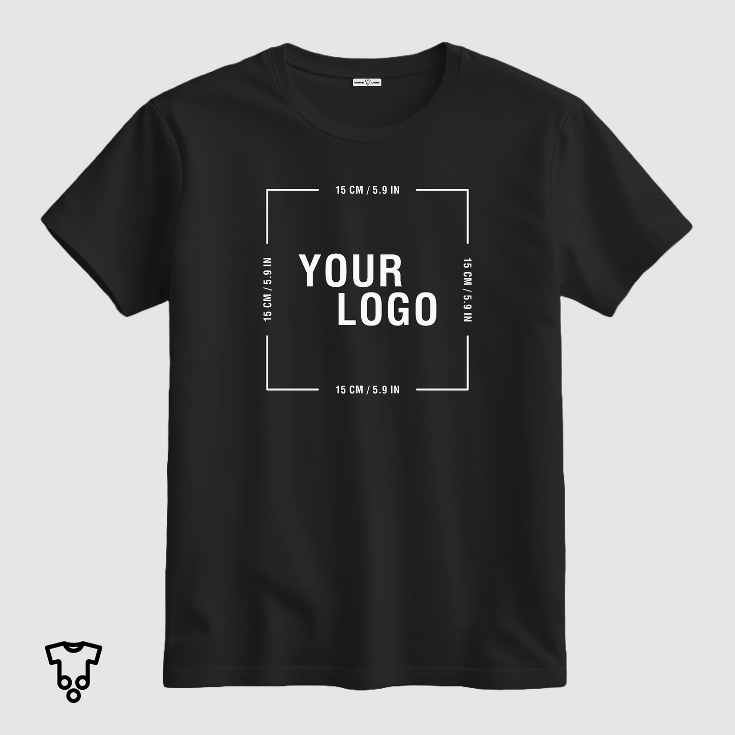 Customizable T-Shirt – 100% Cotton, Made in Italy
