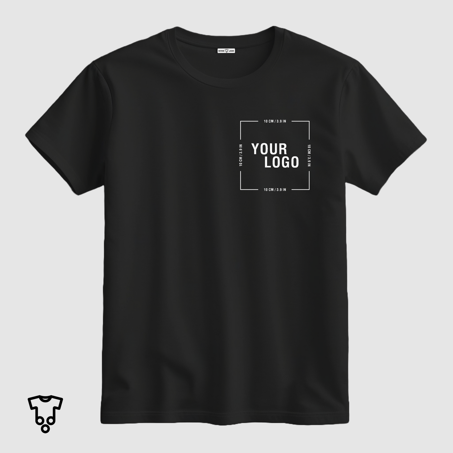 Customizable T-Shirt – 100% Cotton, Made in Italy