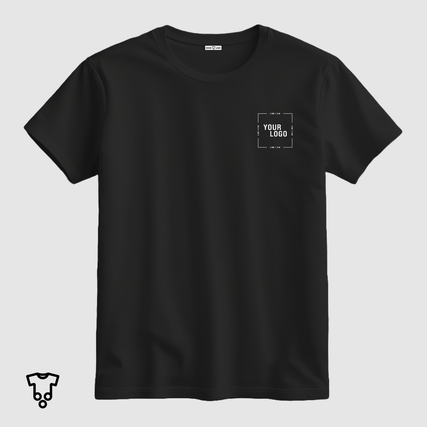 Customizable T-Shirt – 100% Cotton, Made in Italy