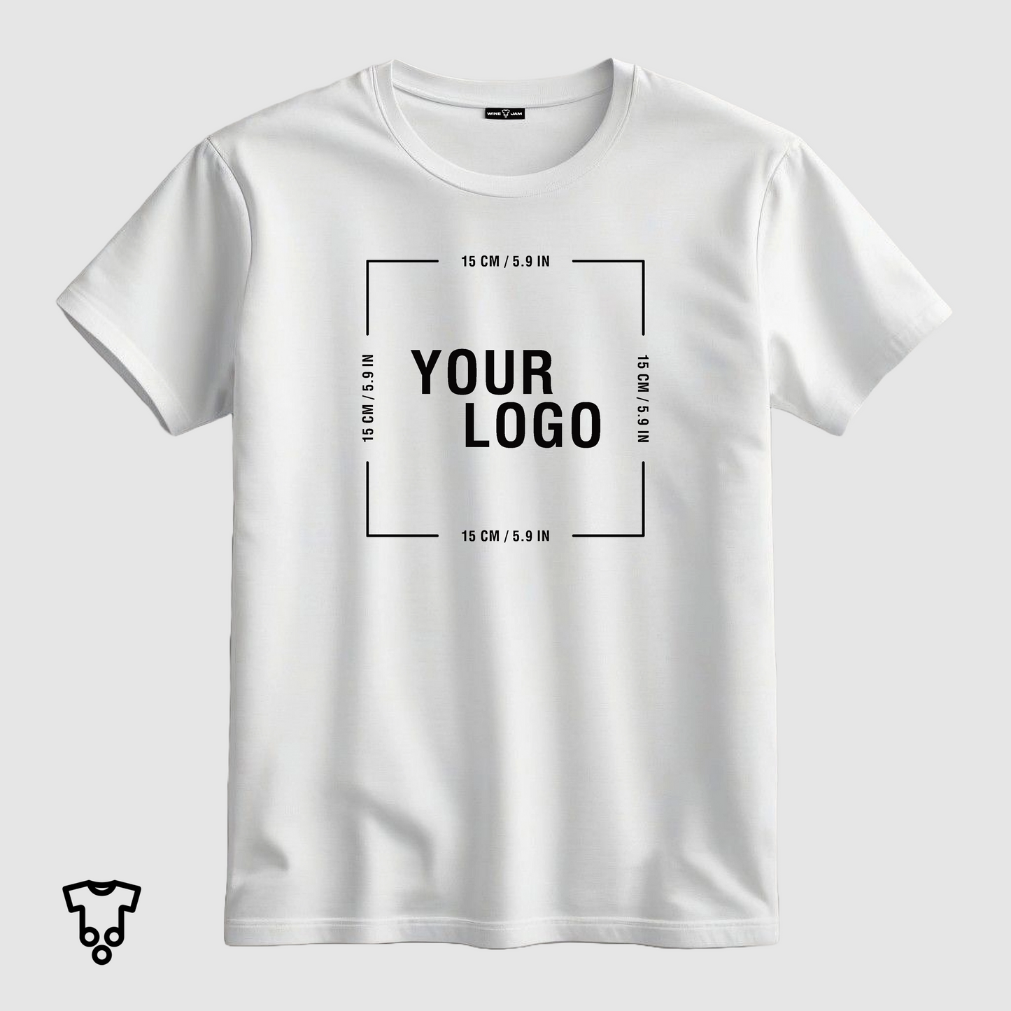 Customizable T-Shirt – 100% Cotton, Made in Italy