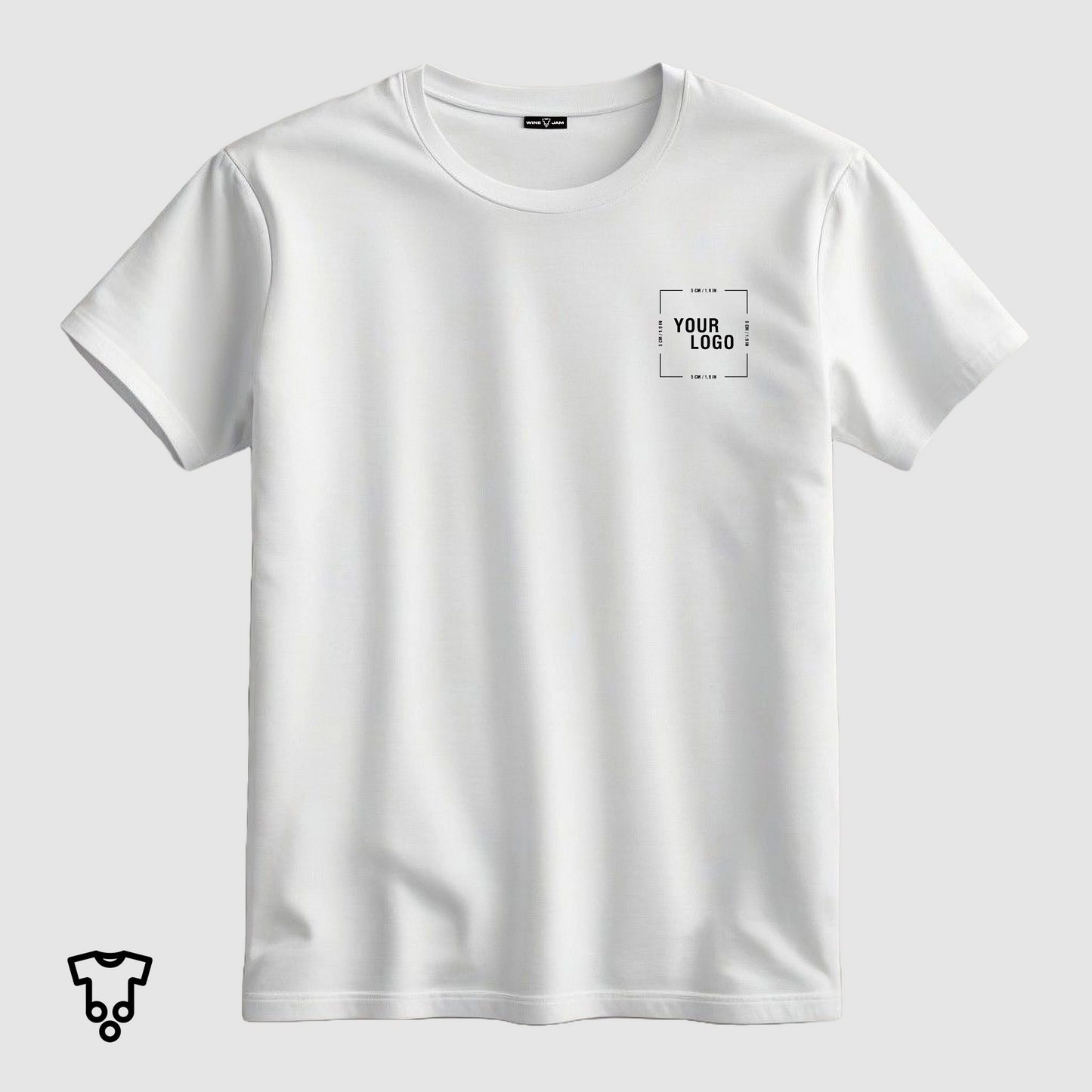 Customizable T-Shirt – 100% Cotton, Made in Italy